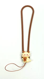 Cute Teddy Bear Phone Chain Keychain Charm Bag Tags Hang on Phone Accessories - Picture 1 of 4