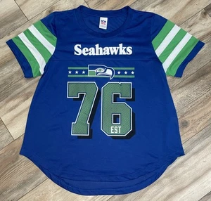 Nike Seattle Seahawks 76 Fan Royal Throwback NFL Trikot Gr. XL Damen - Bild 1 von 9