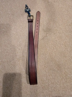 Cinturón de cuero marrón Dockers talla 36 - Nuevo Foto 1 de 2
