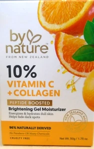 By Nature 10% Vitamin C, Collagen Peptide Boosted Brightening Gel 1.75 Oz - Picture 1 of 2