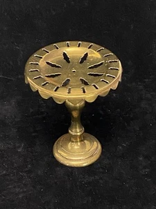 Antique Brass Folding Pocket watch Jewelry Pedestal Cupcake Pastry Stand K3c - Picture 1 of 12