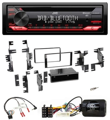 JVC CD DAB USB Bluetooth Lenkrad Autoradio für Nissan Quest Titan Versa Versa-No - Bild 1 von 4