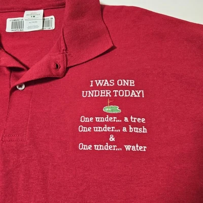 Polo de golf para hombre talla XL agujero en uno Foto 1 de 4