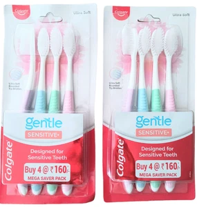 Colgate Spazzolini da Denti Gentle Sensitive Ultra Morbidi 4ct 2 Confezioni - Foto 1 di 3