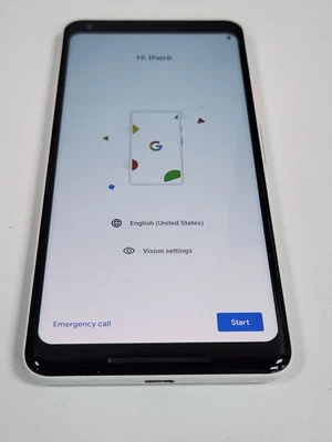 DEFECTIVE - Google Pixel 2 XL -64 GB - White - Verizon unlocked  - G011C - 10382 - Image 1 of 4