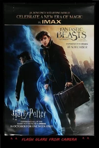 Original 2016 FANTASTISCHE TIERWESEN & WO SIE ZU FINDEN SIND 48x70 IMAX Bus Shelter Poster - Bild 1 von 1