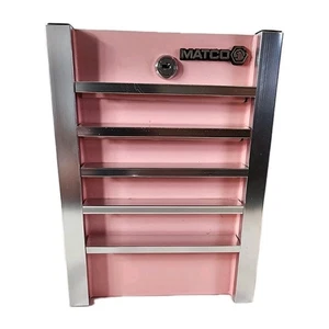MATCO Tools Mini Cassetta degli Attrezzi Rosa Monete / Salvadanaio - Senza Chiave Rara da Collezione - Foto 1 di 23