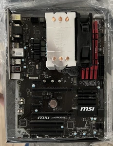 Intel i7 6700k (inkl. Kühler), 16GB DDR4 RAM, auf MSI Z170A PC MATE - Bild 1 von 4