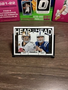 2024 Panini Encore - Head to Head Peyton Manning, Drew Brees #9 - Picture 1 of 2