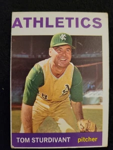 1964 Topps Tom Sturdivant #402 - Kansas City Athletics - VG/EX - Picture 1 of 2