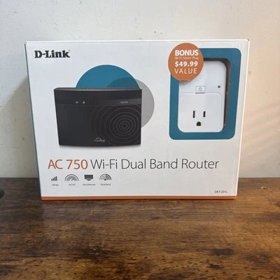 D-Link AC750 Wi-Fi Dual Band Router Model: DKT-201L Brand New ~ Factory Sealed! - Image 1 of 3