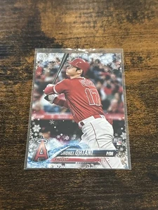 2018 Topps Holiday - Shohei Ohtani #HMW17 (RC) - Picture 1 of 2