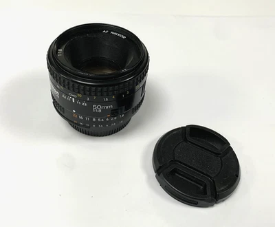 Nikon Nikkor 50mm AF F1.8 Prime lens JAPAN VERSION (REF-717) - Image 1 of 4