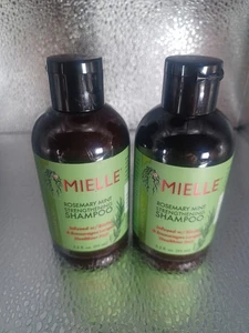 2 Mielle Rosmarin Minze Stärkende Shampoos. 3,2 Unzen  Neu.  Biotin Infused.  - Bild 1 von 4