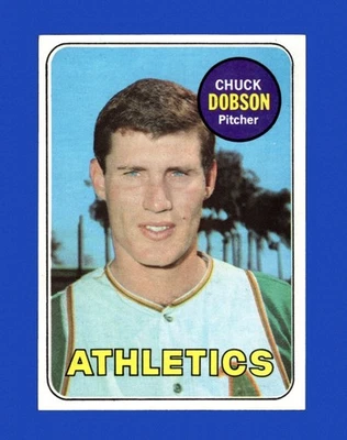1969 Topps Set-Break #397 Chuck Dobson NR-MINT *GMCARDS* - Image 1 of 2