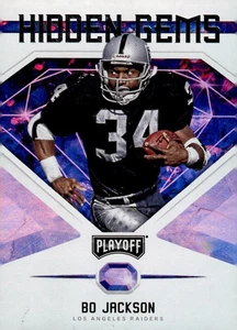 2018 Panini Playoff #14 Bo Jackson Hidden Gems - Bild 1 von 2