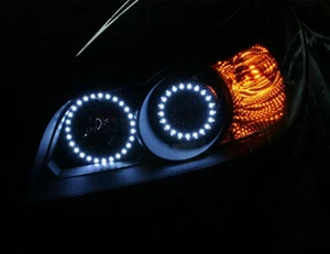 LED Angel Eye DIY Kit White For 2007 2010 Hyundai Elantra - Picture 1 of 1