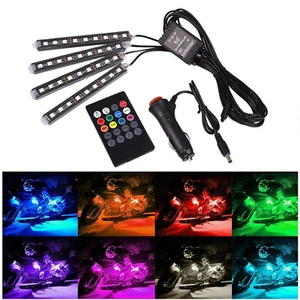 Led light strip for Cars Inside Lighting interior Accessories Glow RGB Color - Picture 1 of 12