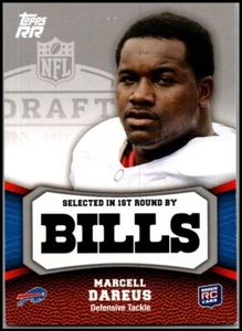 Topps Rising Rookies 2011 radiocontrol #123 Marcell Dareus ¡envío gratuito! - Imagen 1 de 2
