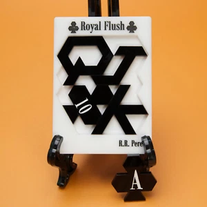 Royal Flush (Clubs) - Level 5 - Rex Rossano Perez - Packing Puzzle - Picture 1 of 1