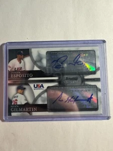 K195,934 - 2010 Bowman Sterling USA Dual Auto #BSDA17 J. Esposito/S. Gilmartin - Picture 1 of 1