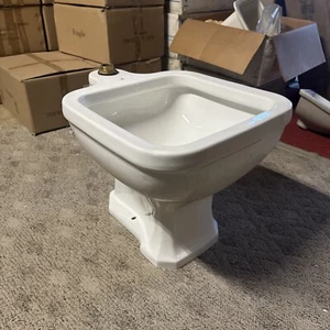 ELJER MERCER SERVICE SINK Clinic 27”x21”  Floor Mount Utility White 241-0270-00 - Picture 1 of 3
