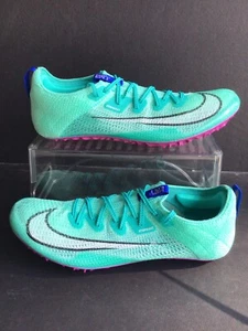 Nike Zoom SuperFly Elite 2 Hyper Jade Track Spikes Sz.M.15/W.16.5 (CD4382-300) - Picture 1 of 8