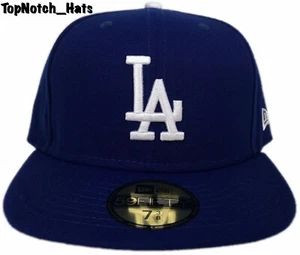 New Era 59Fifty Los Angeles LA Dodgers Game Fitted Hat New Era Brand New !!! - Picture 1 of 2