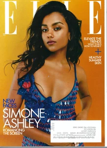 ELLE Magazine May 2022 SIMONE ASHLEY ALISON OLIVER & JOE ALWYN - Picture 1 of 1