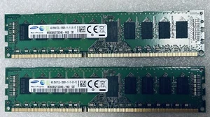 Samsung 8GB (4GB x2)DDR3-1600MHz PC3-12800 M393B5273DHO - YKO, Desktop ram - Picture 1 of 1