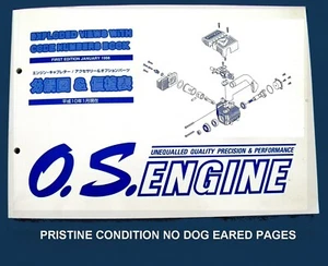 O.S. MOTORE PRECISIONE E VISTE ESPLOSE MANUALE PER RIPARAZIONE MOTORI O S MAX - Foto 1 di 7