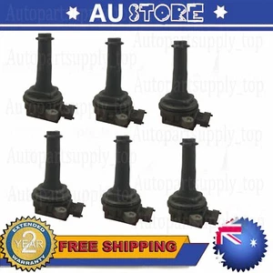 6pcs New Ignition Coil for Volvo C70 S60 S70 S80 V70 R XC70 XC90 T5 T6 R Turbo - Picture 1 of 9