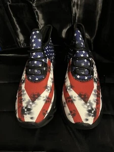 Maga Trump Lightweight Running Shoes Stars & Stripes Men`s 8 - 8.5 New + Bonus - Picture 1 of 5