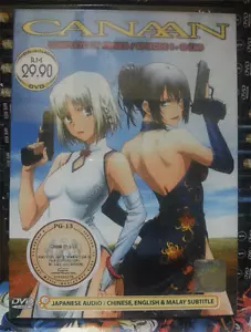 DVD ANIME CANAAN Complete TV Series Vol.1-13 End English Subtitle All Region - Picture 1 of 4