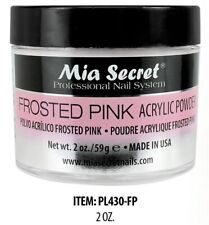 Mia Secret Frosted Pink Acrylic Powder Professional Nail System 2 Oz