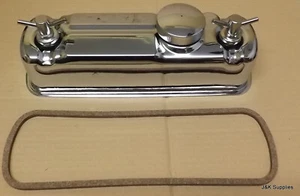 CLASSIC MINI O.E STYLE CHROMED ROCKER COVER - FITS ALL A SERIES ENGINES RC2/TBAR - Picture 1 of 1