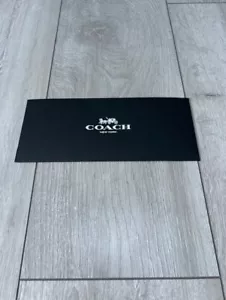 COACH LOGO GIFT VOUCHER WALLET AUTHENTIC NEW - Picture 1 of 5