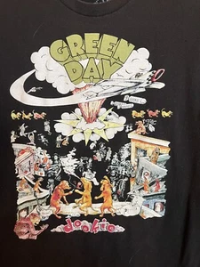 Green Day Dookie Shirt Erwachsene S Rock Band Musik Album Grafik schwarz kurzarm - Bild 1 von 6