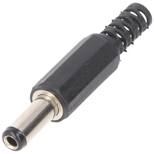 Goobay DC-Stecker mit Knickschutz - Bohrung 2,5 mm x 5,5 mm - Bild 1 von 5