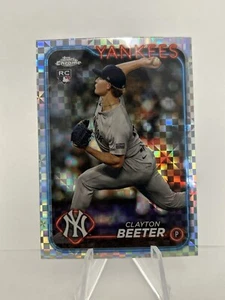 2024 Topps Chrome Update #USC118 Clayton Beeter RC Rookie X-Fractor Yankees SP - Picture 1 of 2