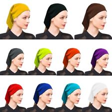 Women s Headwear Malaysia Headscarf Elastic Solid Color Lightweight Hijab