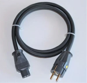 Supra Cables LoRad SPC 2.5 Silver CS EU  Anniversary Edition Netzkabel 1m - Picture 1 of 4