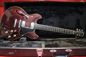 USED Yamaha SA 1200S Electric Guitar Made in Japan Dark Cherry Red GT336 230615 - Picture 1 of 24