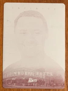 Mookie BETTS 2017 Topps Piastra di stampa magenta colorata #I-MB 1/1 Red Sox Dodgers - Foto 1 di 2