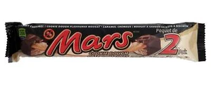 Mars Cookie Dough Chocolate Bars, 2ct King Size, 90g/3 oz - Picture 1 of 4