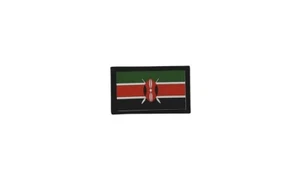 Patch toppe toppa ricamate termoadesiva stampato bandiera badge kenya - Foto 1 di 1
