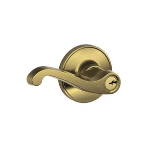 4X Keyed Alike Dexter Schlage Lever J54 LAS 609 LH La Salle Entrance Locks - Picture 1 of 5