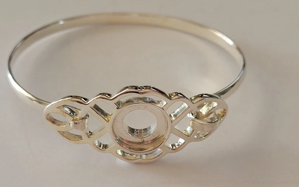 Auténtico Brazalete Camaleón Plata 925 8" Pulsera para Joya Pop Foto 1 de 3