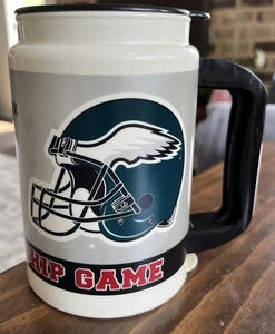 Vintage Philadelphia Eagles 2002 NFC East Champions Game Travel Mug - Picture 1 of 5