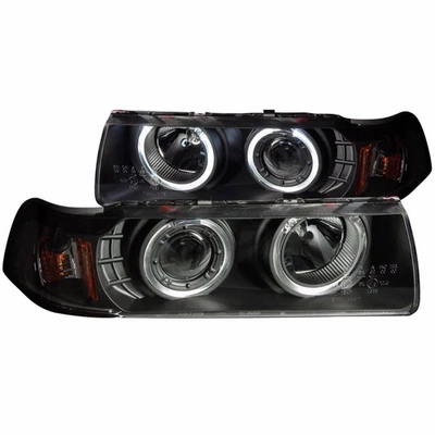 Faros proyectores ANZO para BMW 325i 1992 1993 1994 1995 con halo negro G2 1 pieza Foto 1 de 4